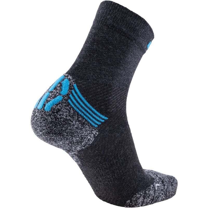 Pánské běžecké ponožky UYN Winter Pro Run Socks Anthracite