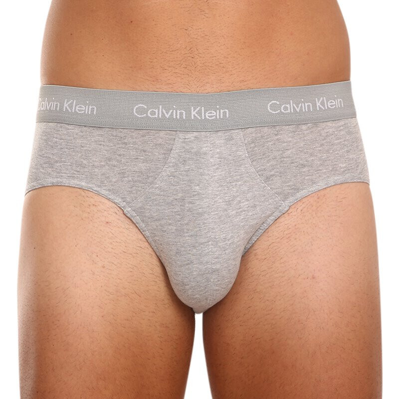 3PACK pánské slipy Calvin Klein vícebarevné (U2661G-YKS)