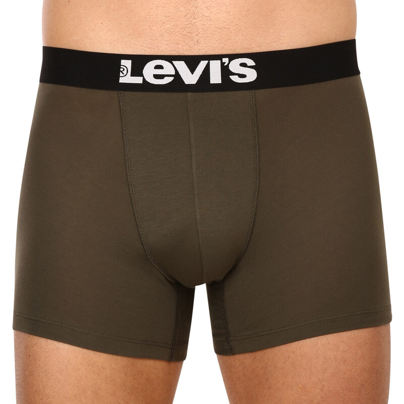 2PACK pánské boxerky Levis zelené (905001001 011)