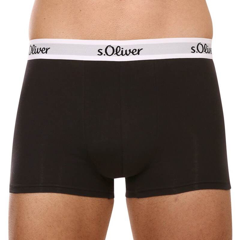 3PACK pánské boxerky S.Oliver černé (JH-34B-45972549)