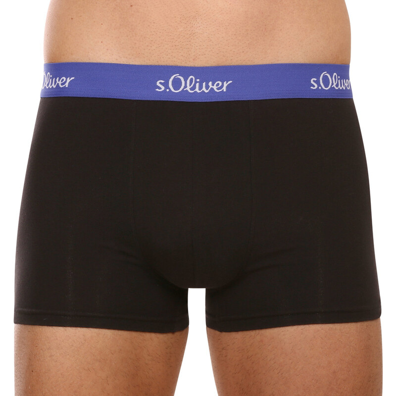 3PACK pánské boxerky S.Oliver černé (JH-34B-45972549)