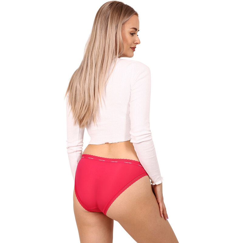 3PACK dámské kalhotky Calvin Klein vícebarevné (QD3804E-6VW)