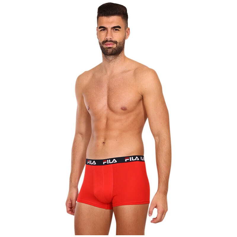 2PACK pánské boxerky Fila červené (FU5142/2-118)