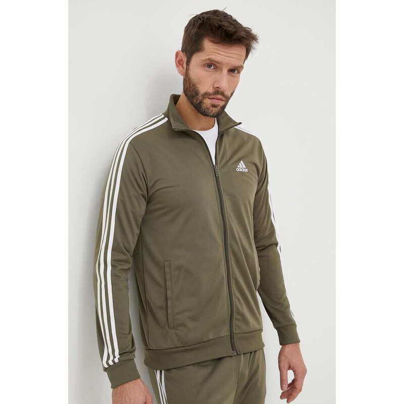 Tepláková souprava adidas zelená barva, IC6755