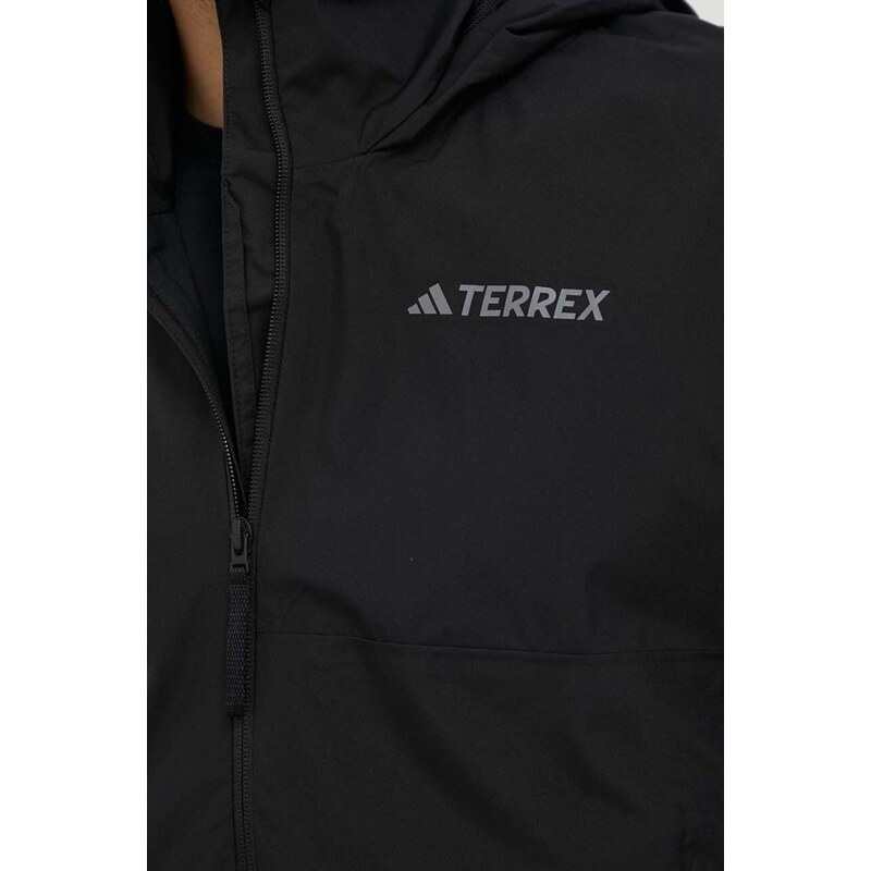 Outdoorová bunda adidas TERREX Multi černá barva