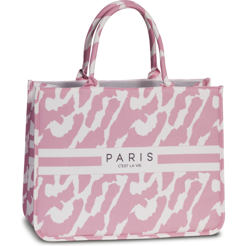 FABRIZIO Taška Beach Bag Paris Dusty Pink