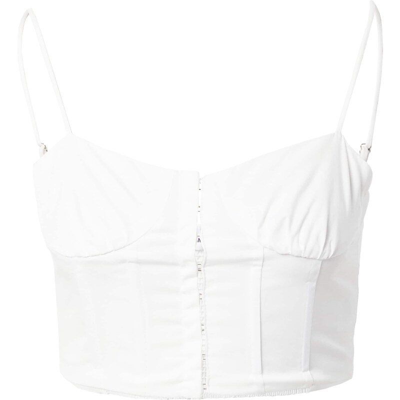 GLAMOROUS Top bílá