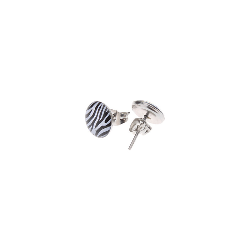 LightInTheBox Zebra-stripe Stainless Steel Earrings