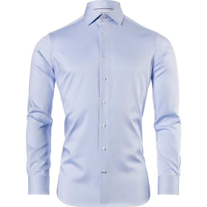 Vincenzo Boretti košile světle modrá twill, kepr SF809