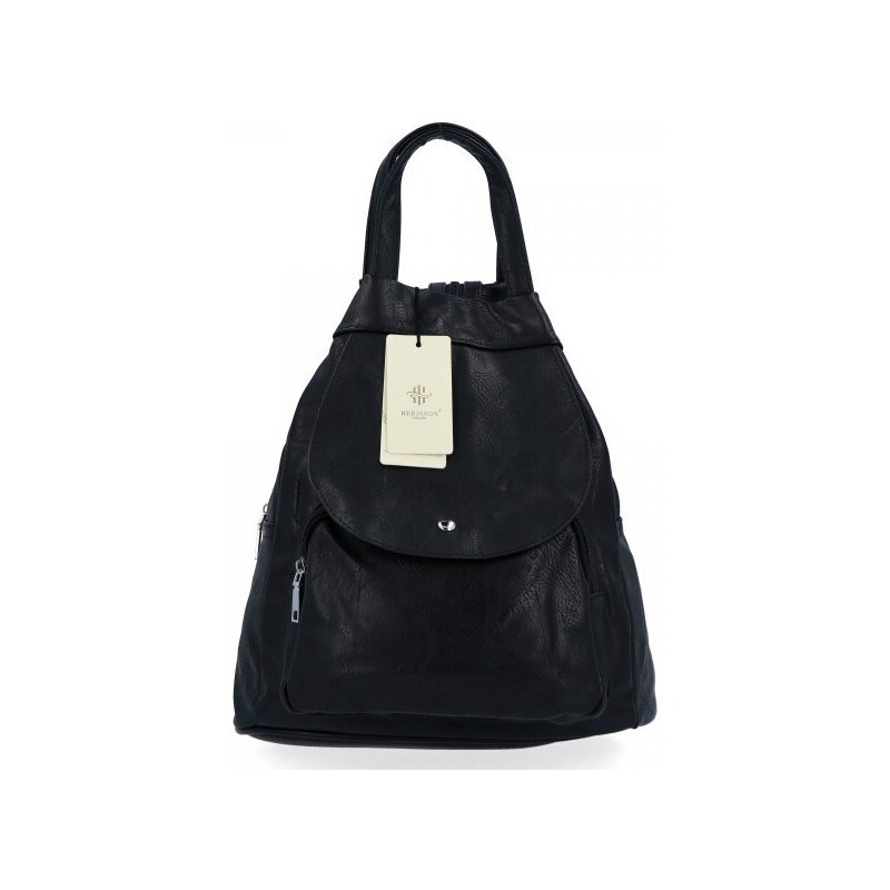 Dámská kabelka batůžek Herisson černá 1552L2043