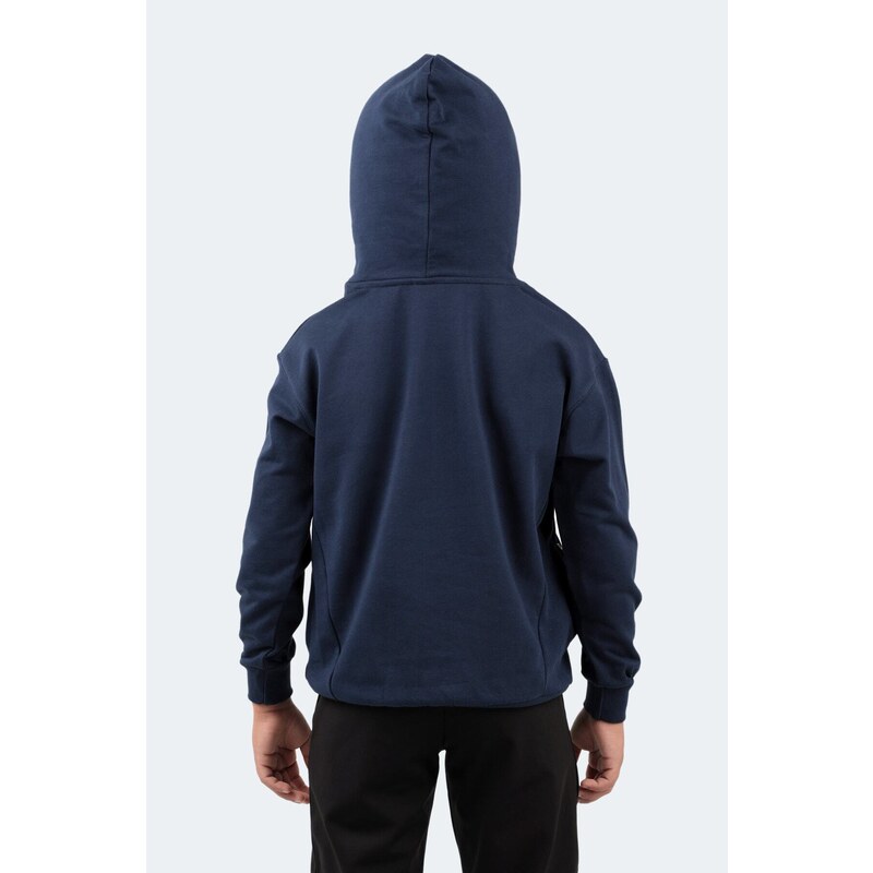 Slazenger Dror Kids Unisex Sweatshirt Navy Blue