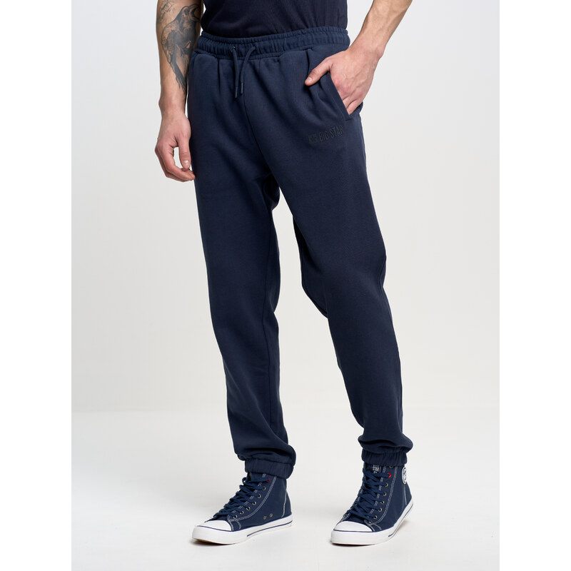 Big Star Man's Trousers 190021 Navy Blue
