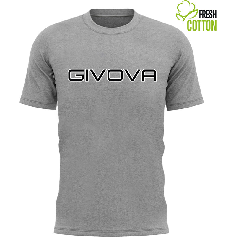 Bavlněné triko Givova Spot melange L 109626194