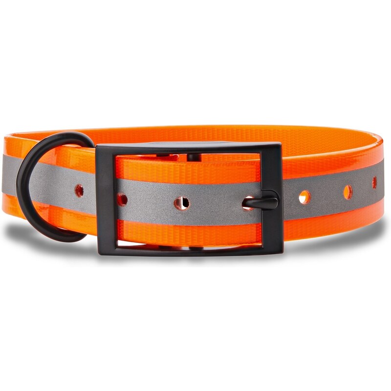 Rypo Reflexní obojek pro psa oranžový Varianta: L