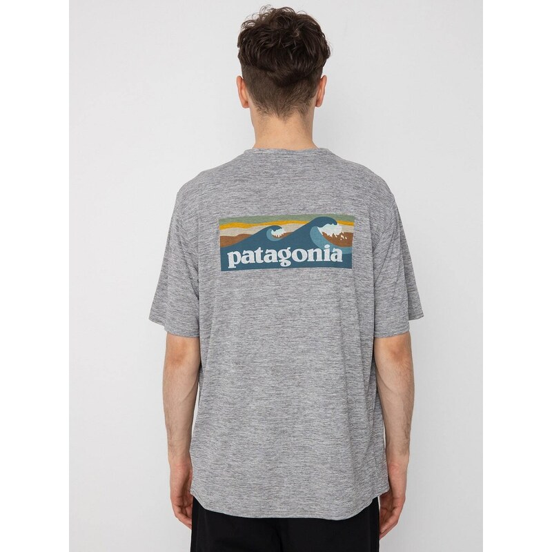 Patagonia Cap Cool Daily Graphic (boardshort logo abalone blue/feather grey)šedá