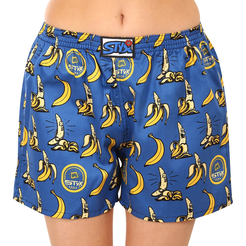 Dámské trenky na spaní Styx banány (DTD1359)