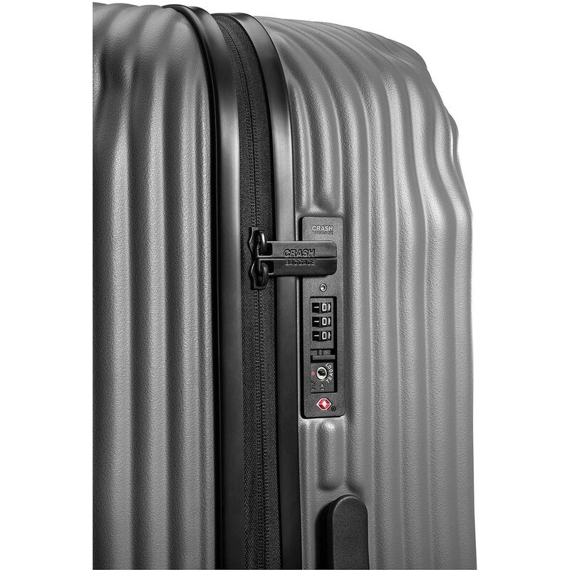 Kufr Crash Baggage STRIPE Medium Size šedá barva, CB152