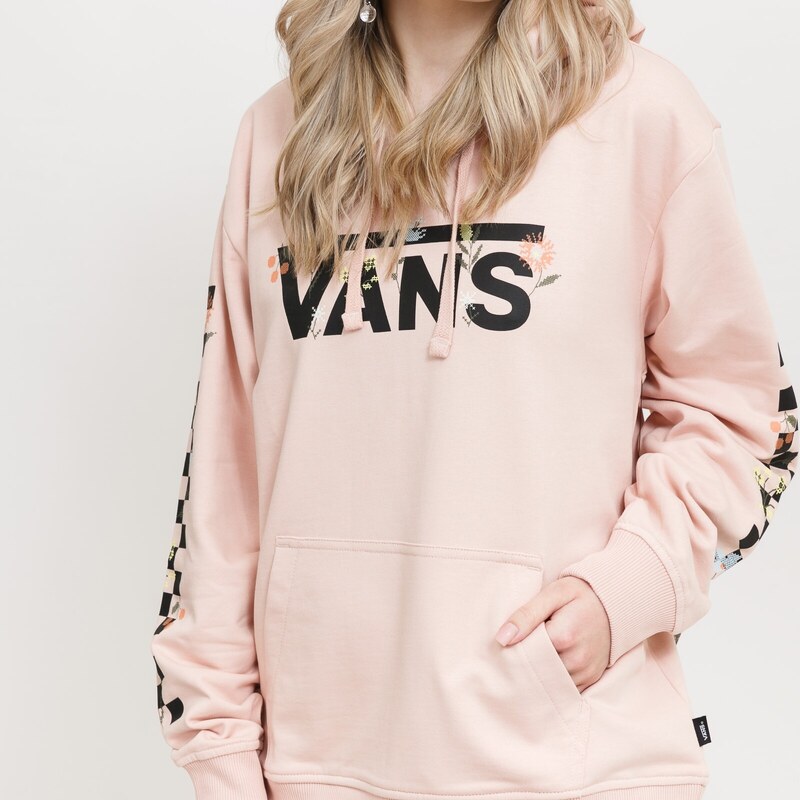 Vans Wyld tangle micro ditsy hoodie ROSE SMOKE