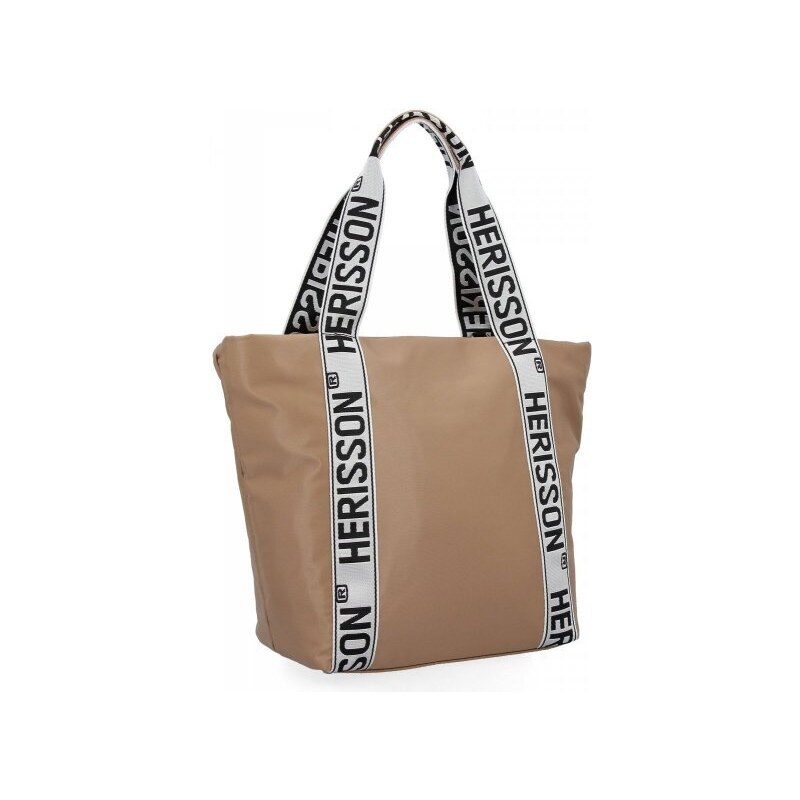 Dámská kabelka shopper bag Herisson tmavě béžová 1502H431