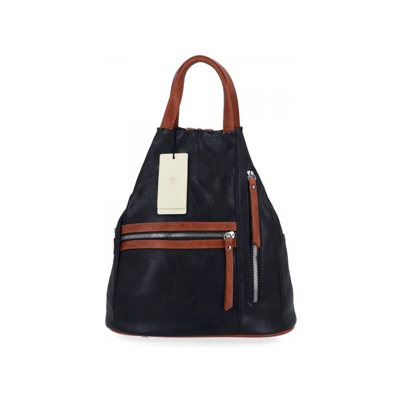 Dámská kabelka batůžek Herisson černá 1502H302