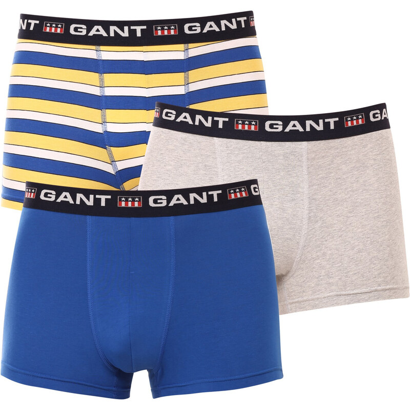 3PACK pánské boxerky Gant vícebarevné (902313073-447)