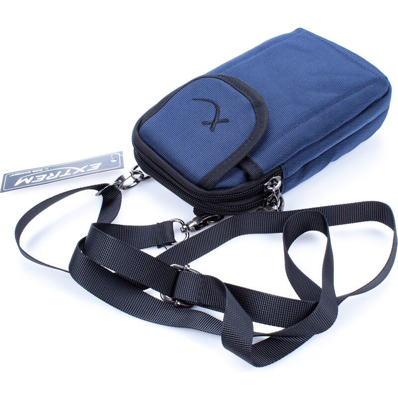Bag Street Mini taška přes rameno nebo na opasek modrá 4247