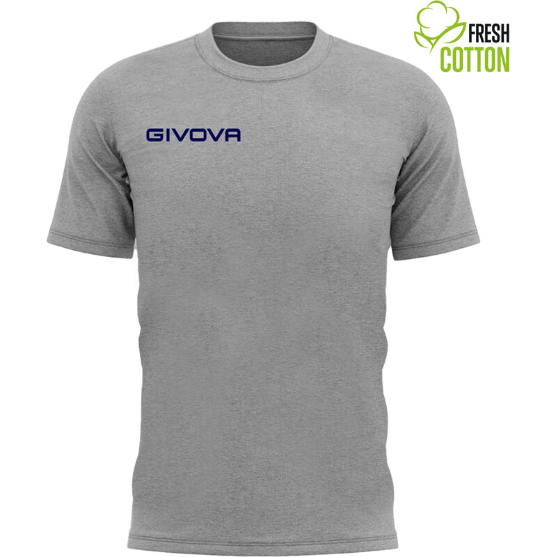 Bavlněné triko Givova Fresh melange 2XL 109626165
