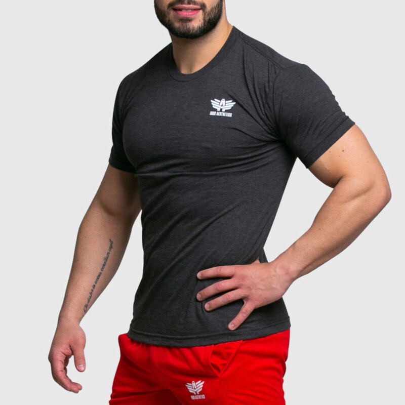 Pánské sportovní tričko Iron Aesthetics Classic, černé