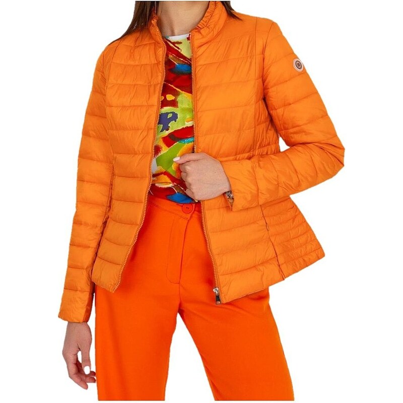 Dámská oranžová bunda