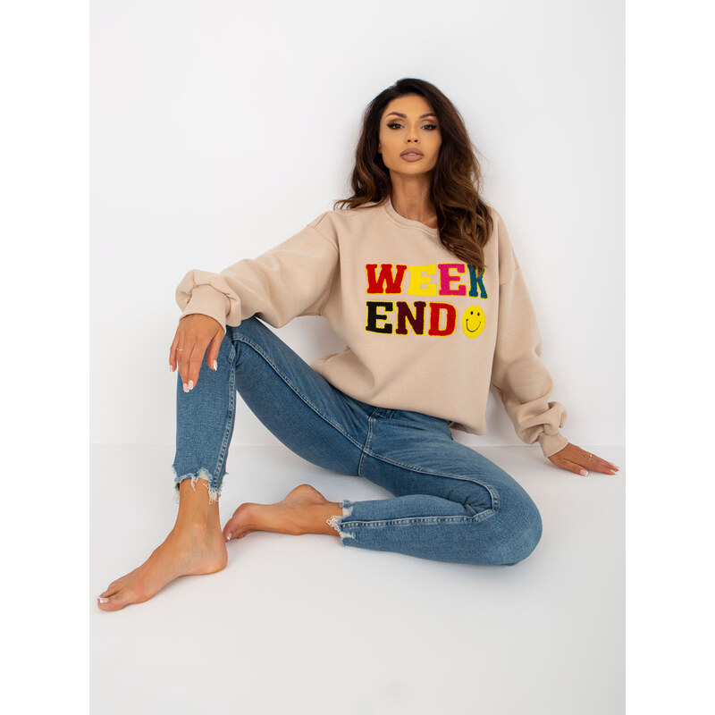 My Red Lips Sweatshirt-EM-BL-617-6.30X-beige