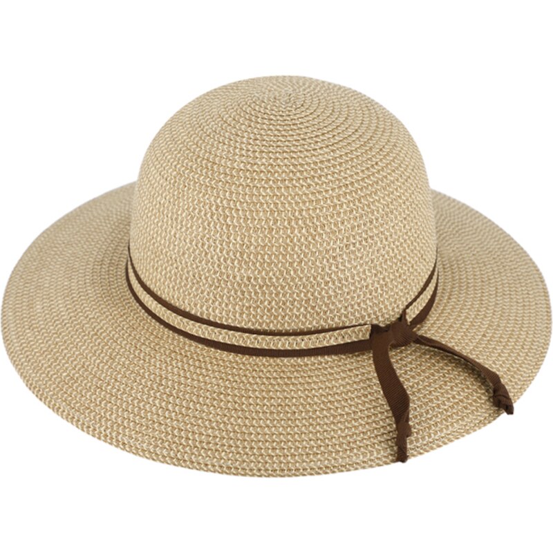 Klasický dámský slaměný klobouk Fiebig - Brim Hat Melange