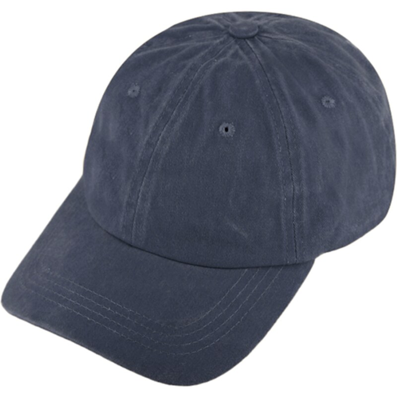 Fiebig Modrá kšiltovka z seprané bavlny - Baseball Cap Washed Cotton