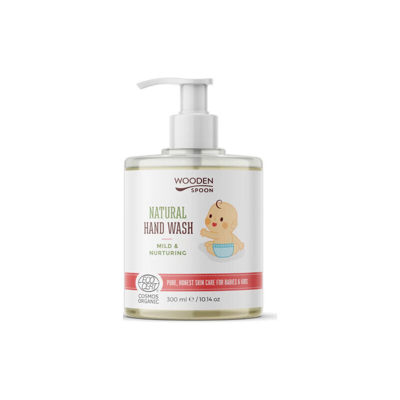 Wooden Spoon Natural Hand Wash Babies and Kids 300ml
