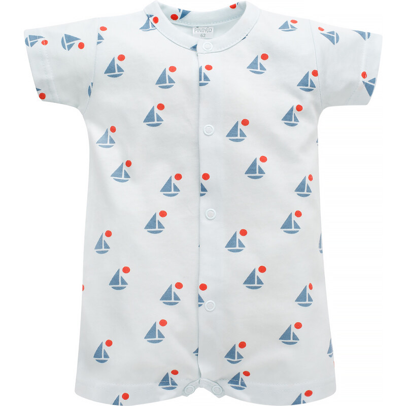 Pinokio Kids's Sailor Romper Buttoned