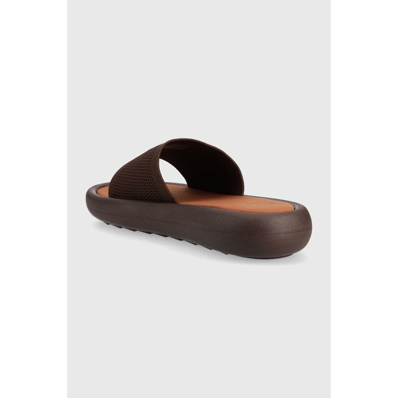 Pantofle Gant Stayla dámské, hnědá barva, na platformě, 26507908.G473