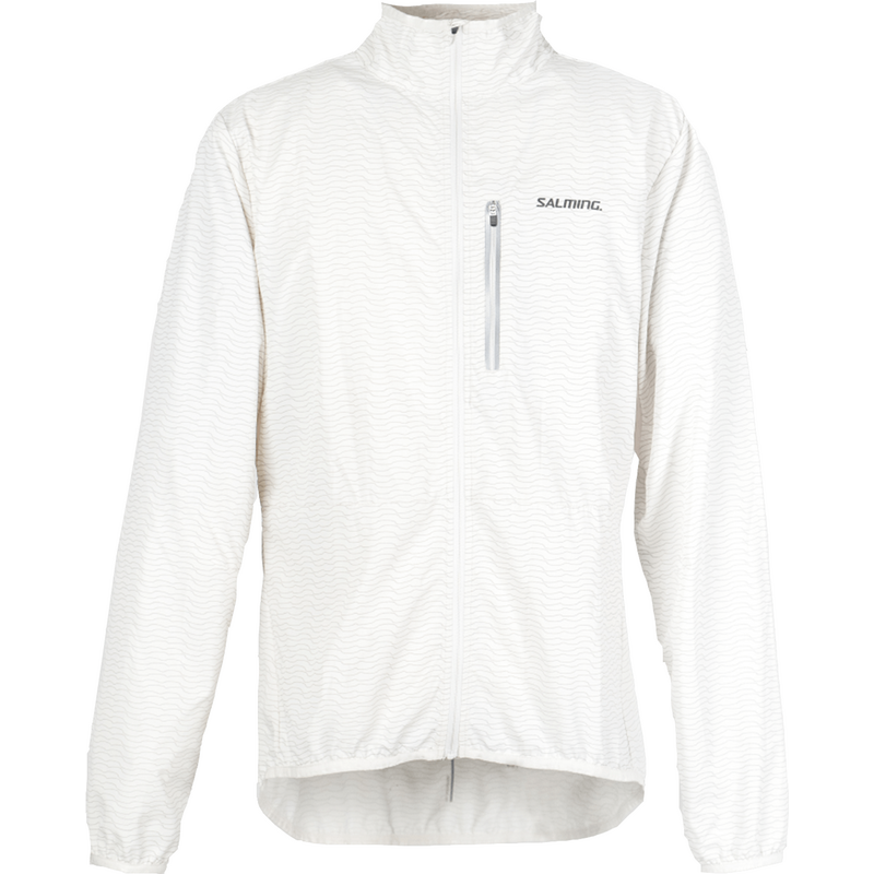 Běžecká bunda SALMING Essential Run Jacket - Light Grey