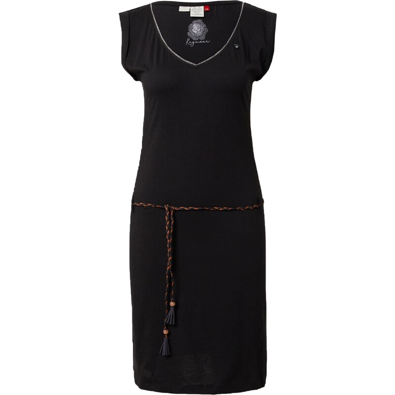 Ragwear Šaty SLAVKA hnědá / černá / bílá 95783464