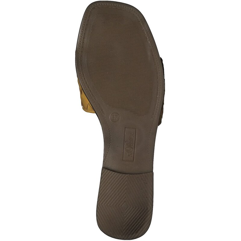 Pantofle S.OLIVER 27116-36/600 žlutá