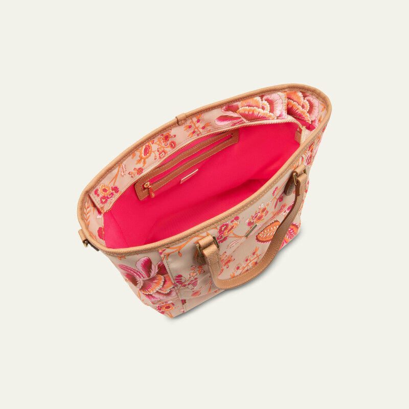 Oilily Sits Icon Haley Handbag květovaná kabelka 29 cm