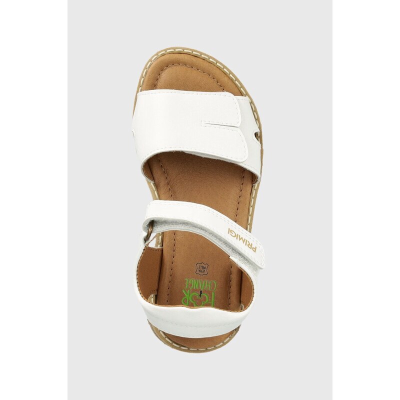 Dětské sandály Primigi bílá barva