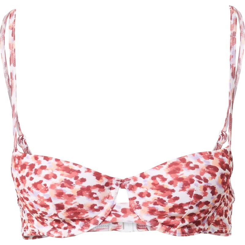 Hunkemöller Horní díl plavek Tobago šeříková / karmínově červené / 109495372