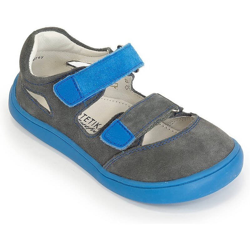Protetika chlapecké sandály Barefoot TERY GREY, Protetika, šedá