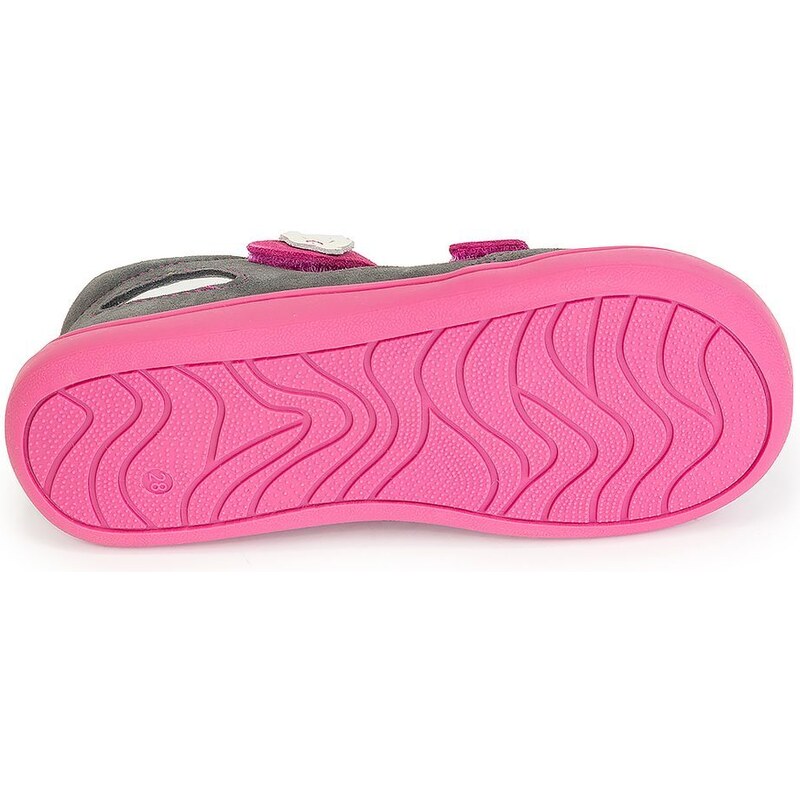 Protetika dívčí sandály Barefoot TERY FUXIA, Protetika, fuchsia