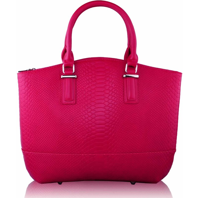 Růžová kabelka LS Fashion LS00104 růžová