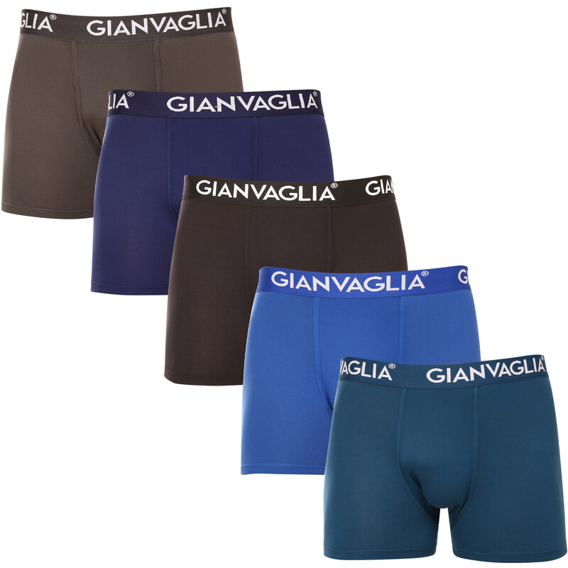 5PACK pánské boxerky Gianvaglia vícebarevné (GVG-5007)