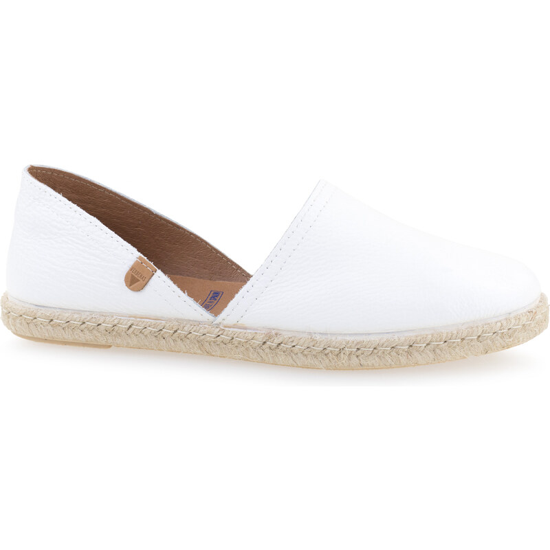 Verbenas, bílé espadrilky Carmen