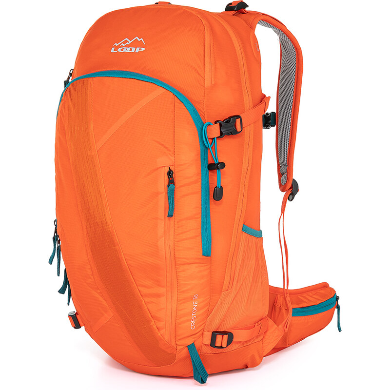 Turistický batoh LOAP CRESTONE 30 Oranžová/Zelená