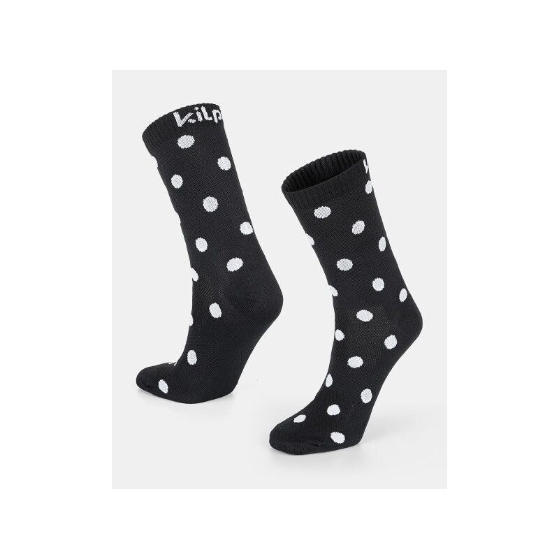 Unisex sportovní ponožky Kilpi DOTS-U Černá