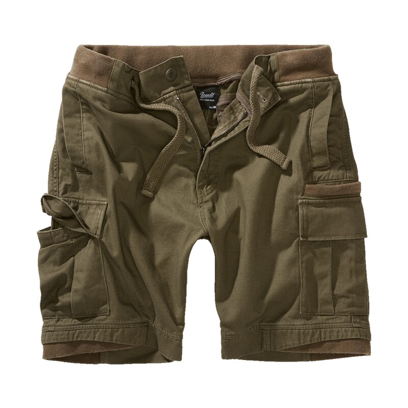 Brandit Kalhoty krátké Packham Vintage Shorts olivové