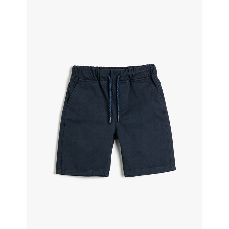 Koton Chino Shorts with Pocket Tie Waist Cotton